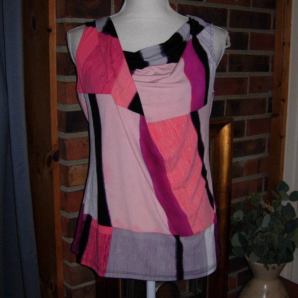 Ivanka Trump Drape Front Top M